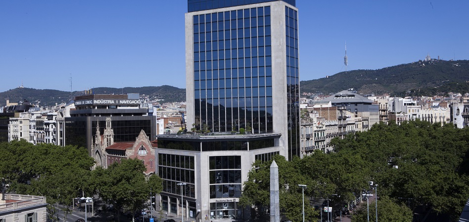 El fondo KKH transformará el edificio Deutsche Bank de Barcelona en viviendas de lujo